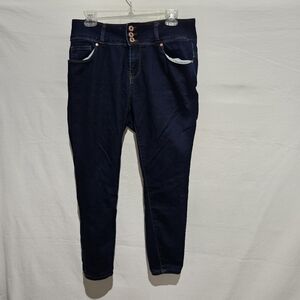 Sandpiper Stretch High Rise Skinny Jeans Sz 16